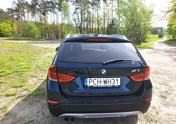 BMW X1 cena 49900 przebieg: 59117, rok produkcji 2013 z Chodzież małe 121